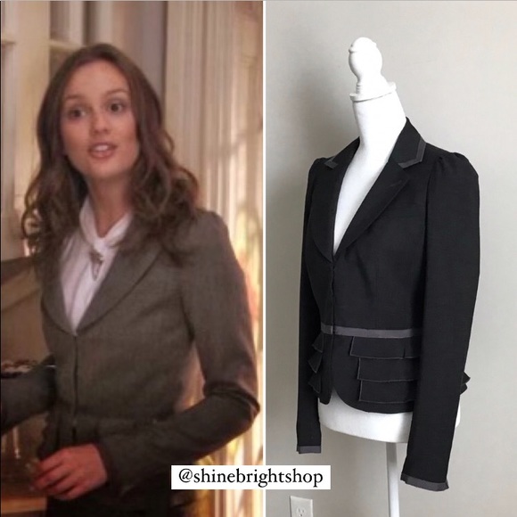 Vintage Blazer Jacket ASO Blair Waldorf in Gossip Girl RARE - Picture 4 of 12